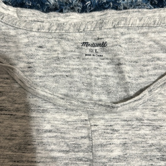 Madewell Short Sleeve Tie Shirt - Picture 2 of 4